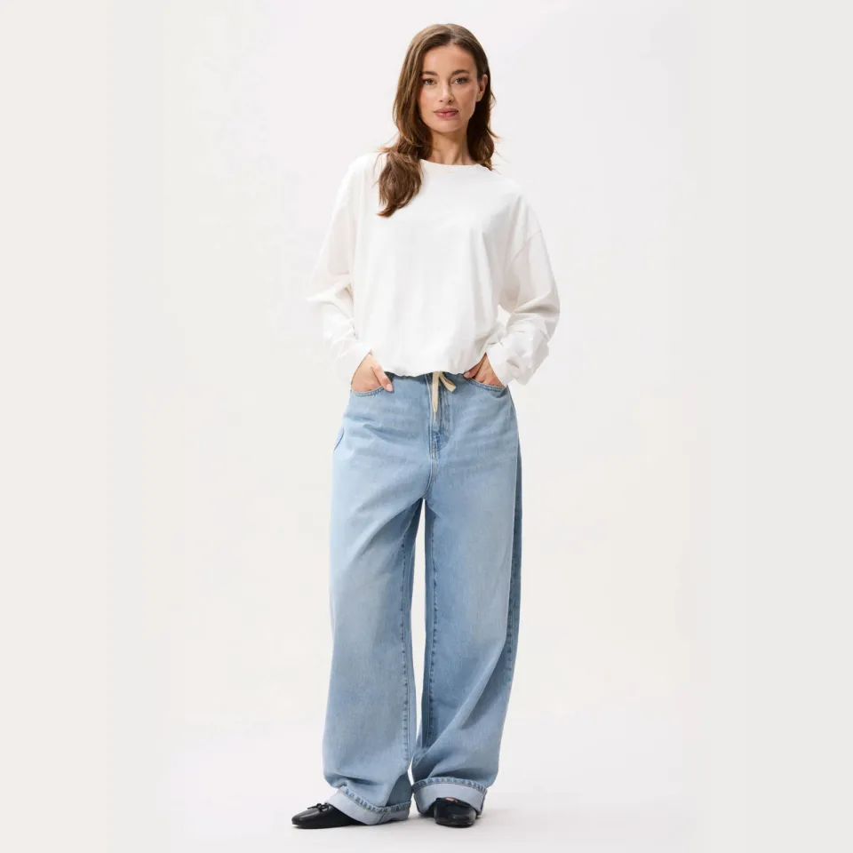 Catwalk Junkie Tuck In longsleeve ecru, foto 3