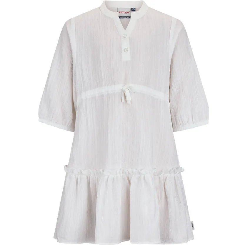 Retour Jeans Candy midi jurk offwhite, foto 2