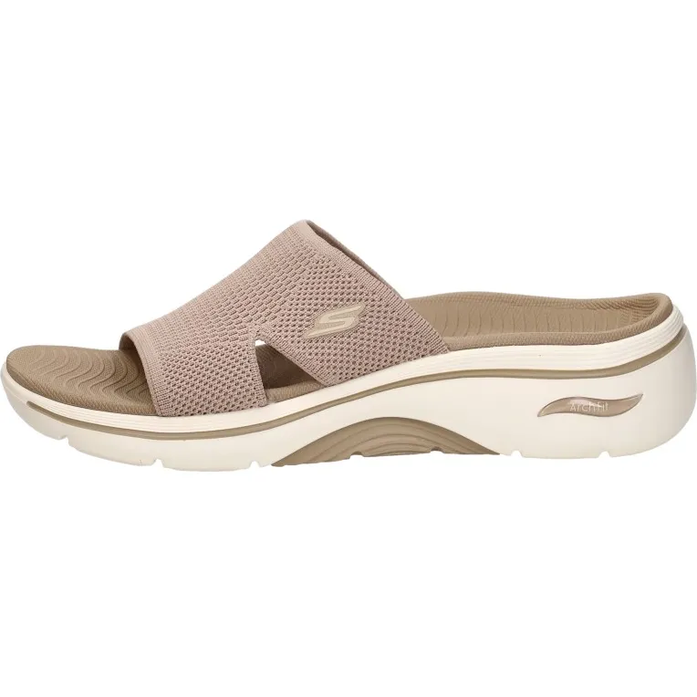 Skechers Go Walk Arch Fit 2.0 slipper beige, foto 2