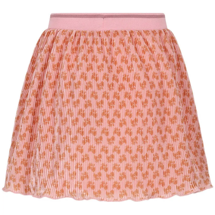 Nono Nima Indian Flower plissé rok roze, foto 3