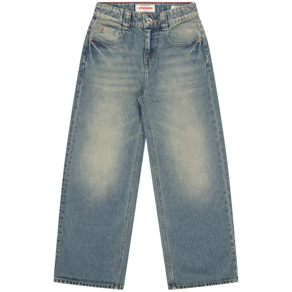 Vingino Luciano baggy jeans - mediumblauw, foto 2