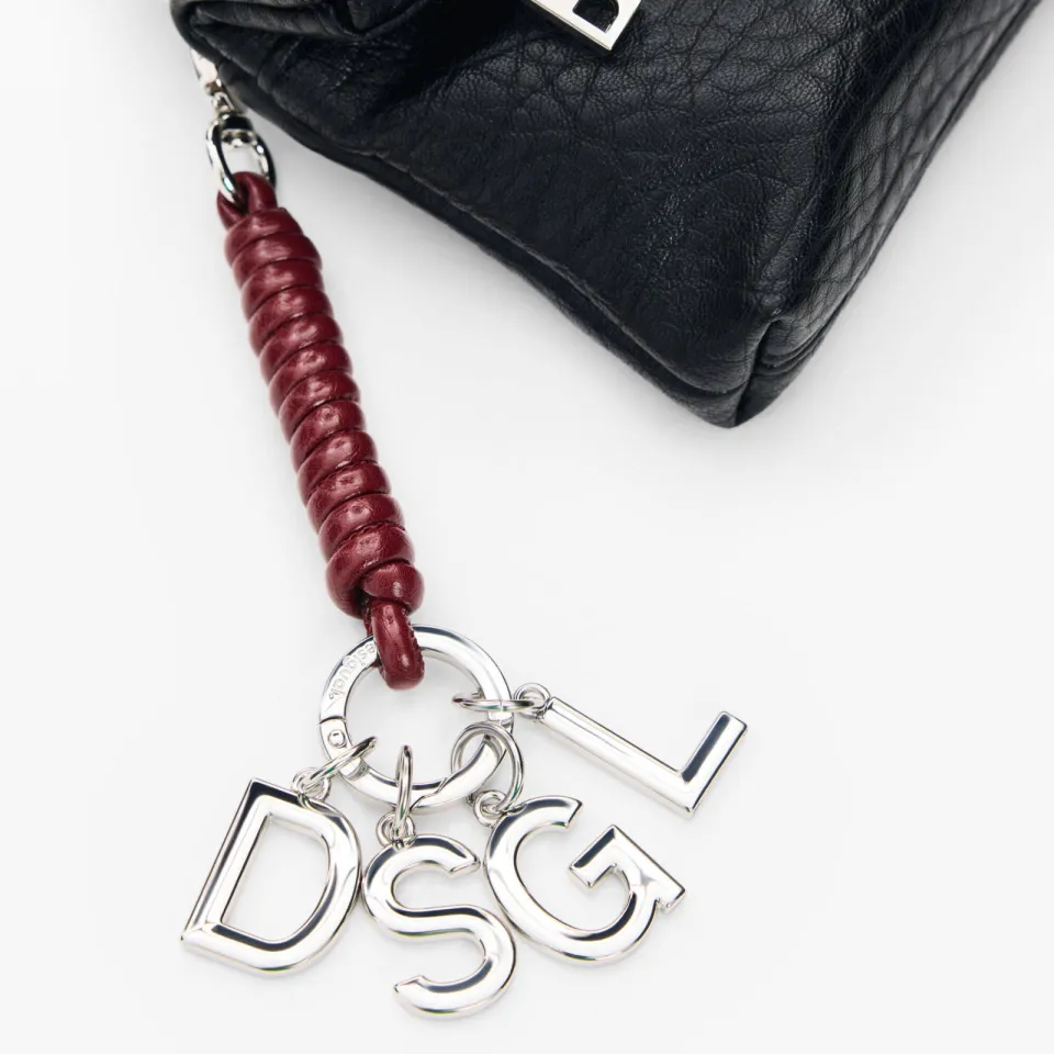 Desigual Mone Half Logo clutch zwart, foto 5
