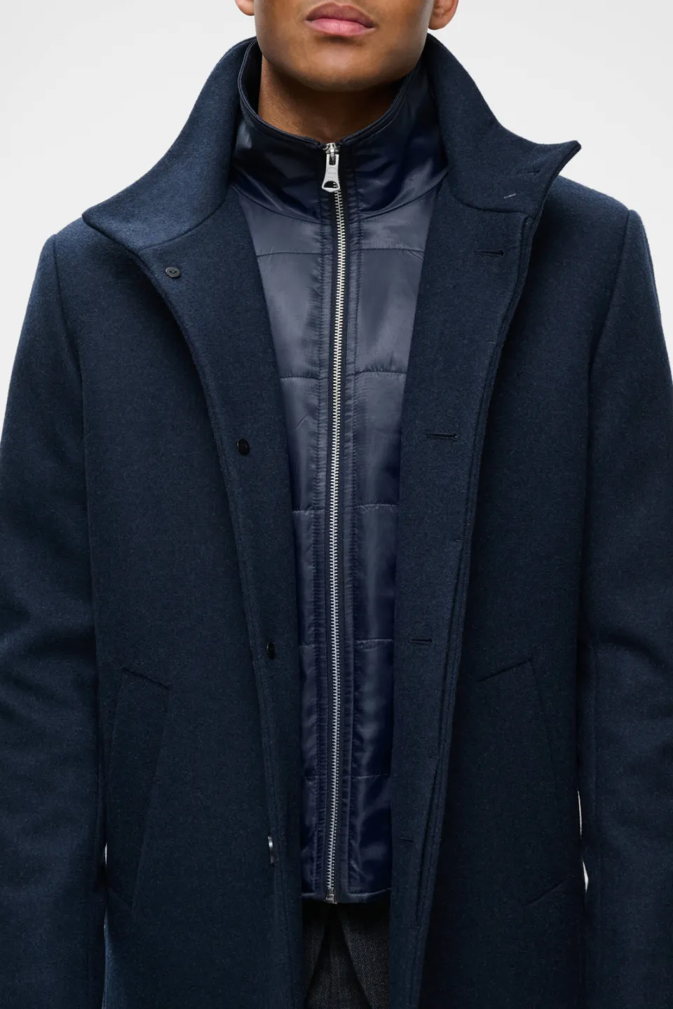 Matinique wintermantel donkerblauw, foto 7