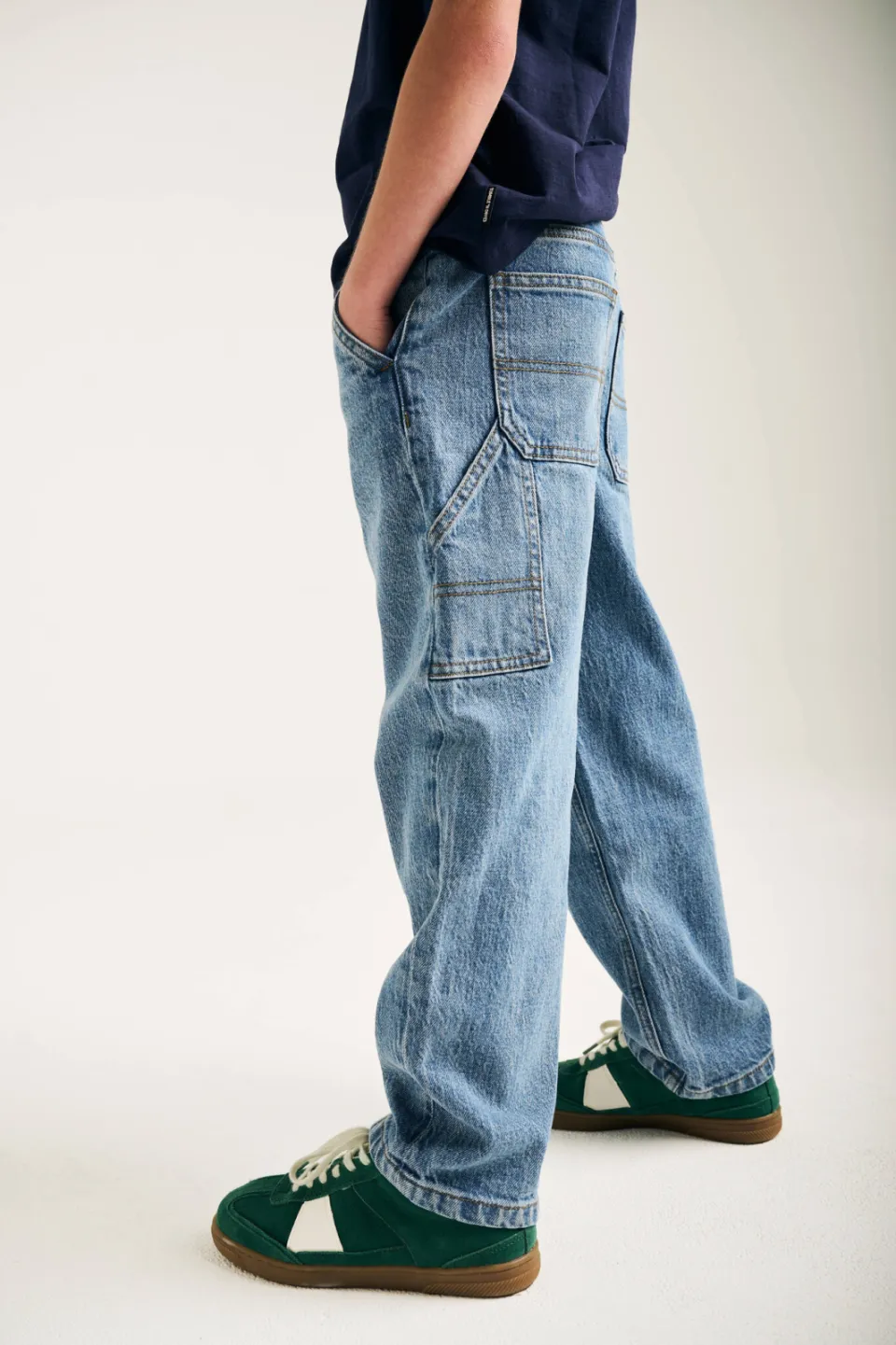 Tumble 'n Dry loose fit jeans medium blue denim, foto 6
