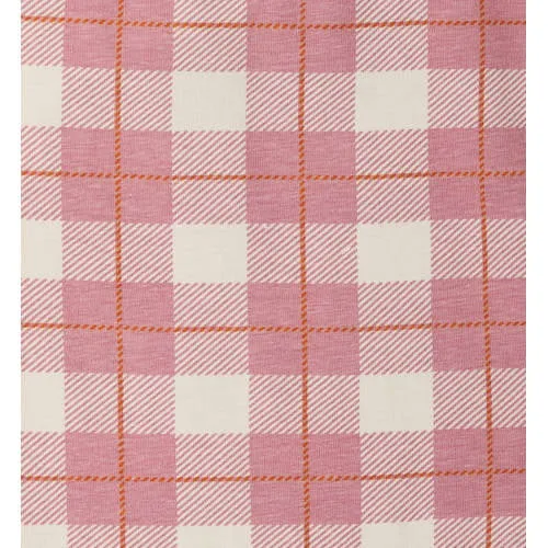 Little Label pyjama met geruite broek roze, foto 5