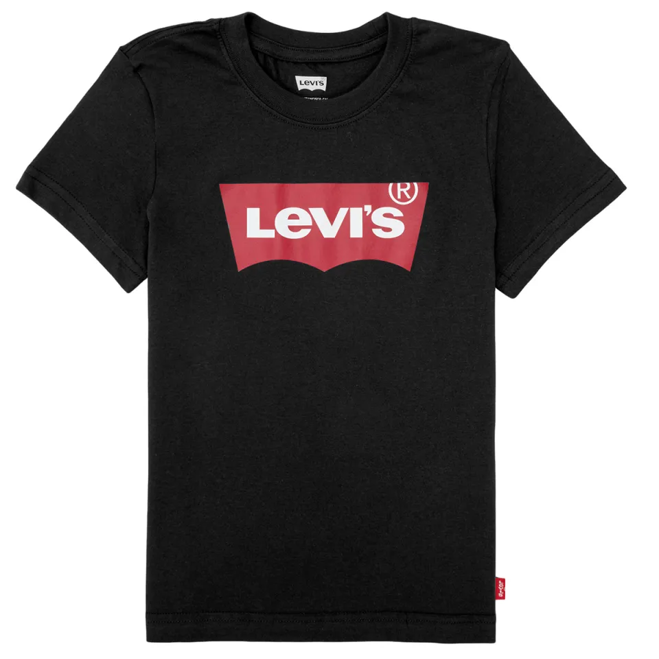 Levi's Kids Batwing T-shirt zwart, foto 2