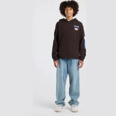 America Today sweater met backprint - bruin, foto 3