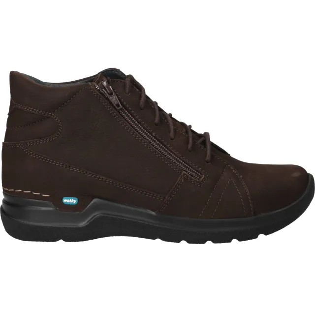 Wolky Why Antique veterboot donkerbruin