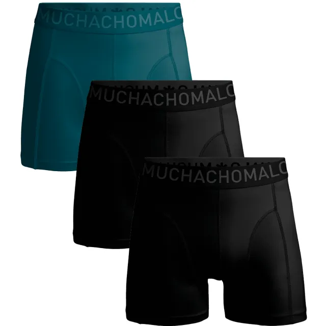 Muchachomalo Heren 3-pack Boxershorts Microfiber Veelkleurig