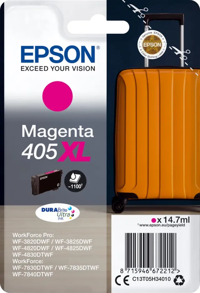 Epson 405XL inktcartridge magenta
