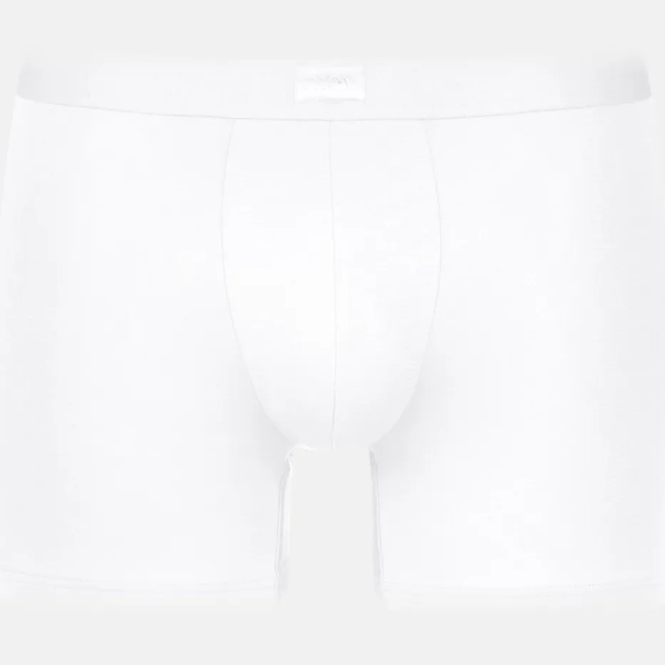 Mey Iconic Modal trunk shorty long boxershort wit, foto 2