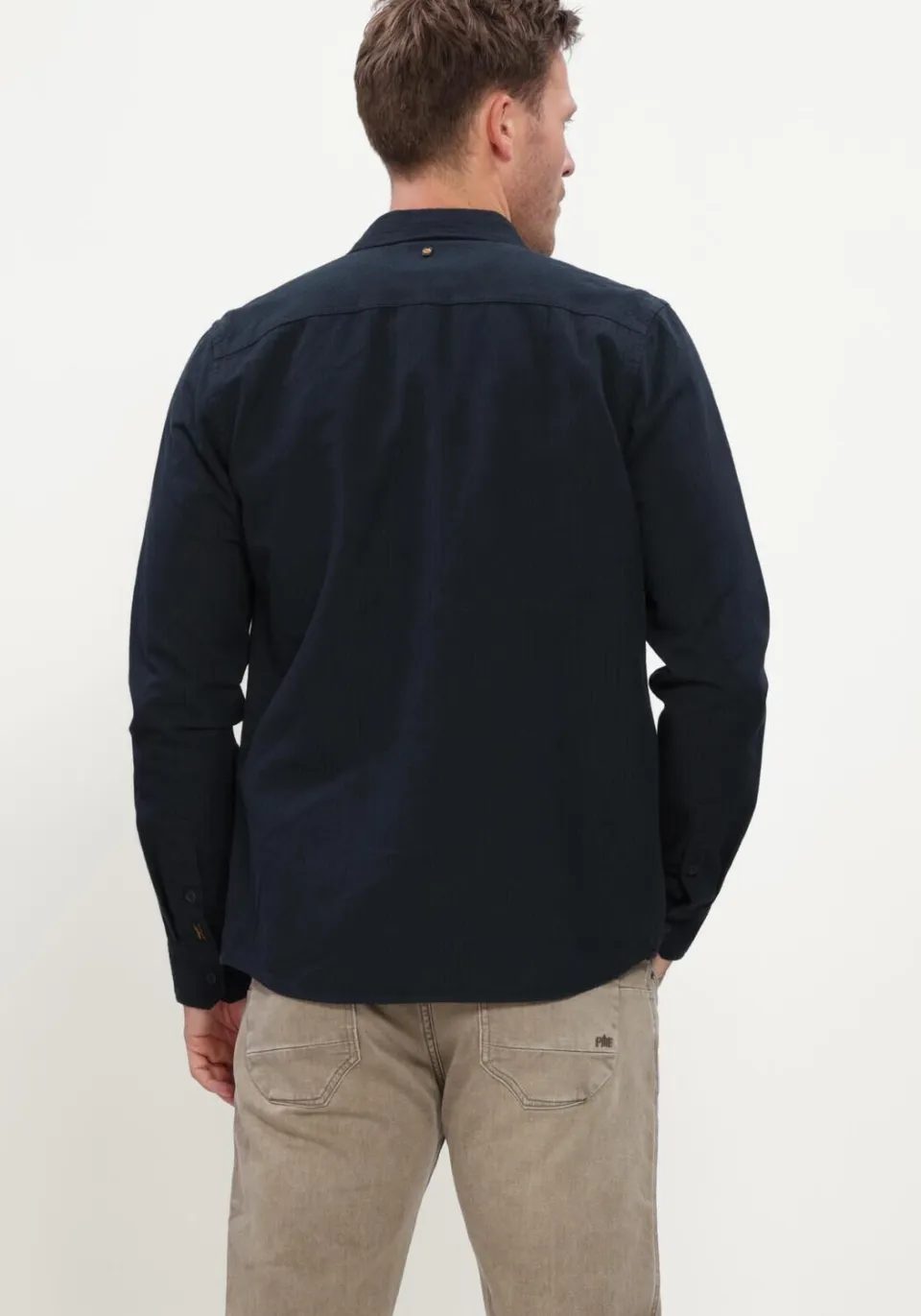 PME Legend regular fit overshirt - salute donkerblauw, foto 7