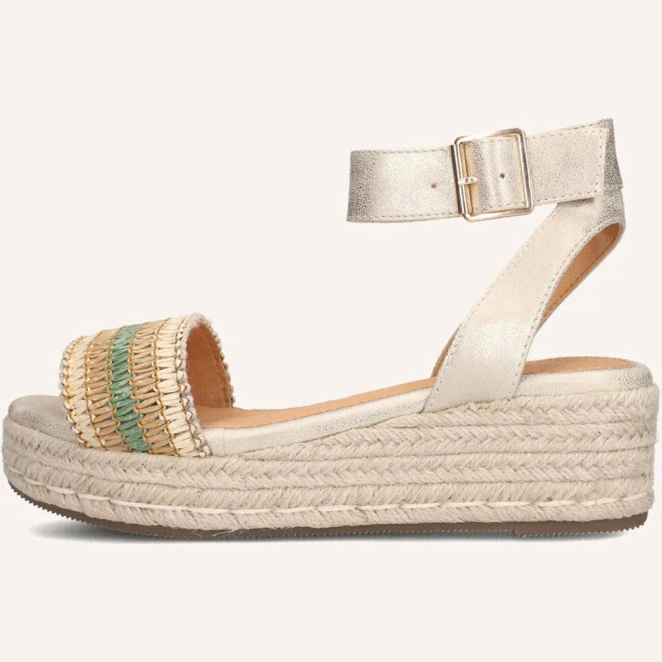 AYANA Sandalen 0047-71 Goud, foto 6