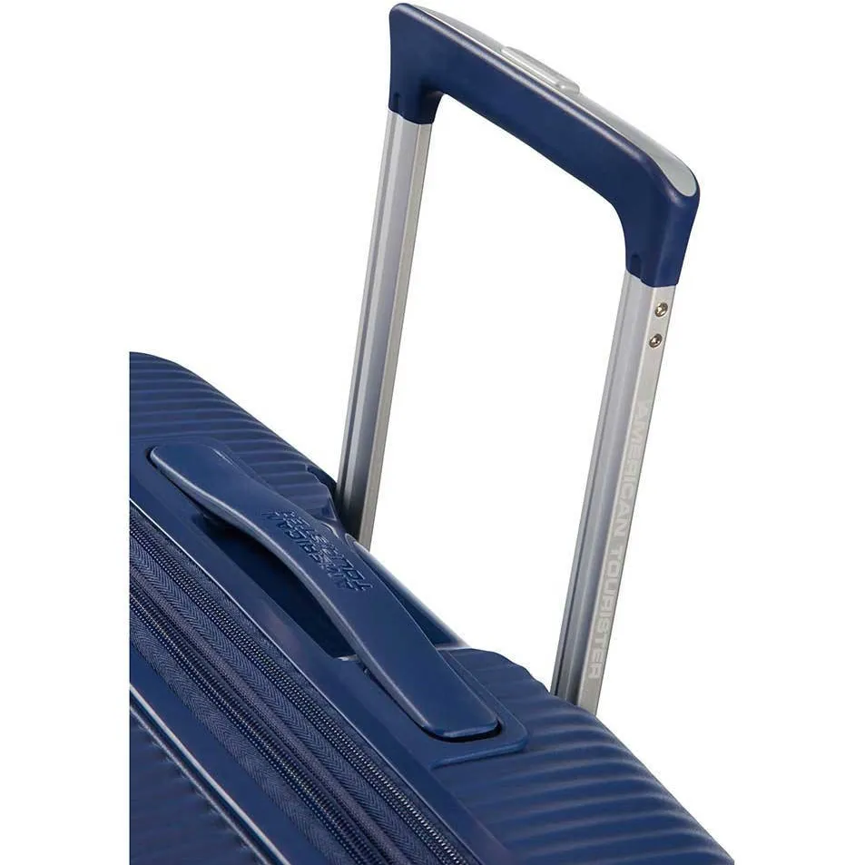 American Tourister Soundbox spinner koffer donkerblauw blauw, foto 7