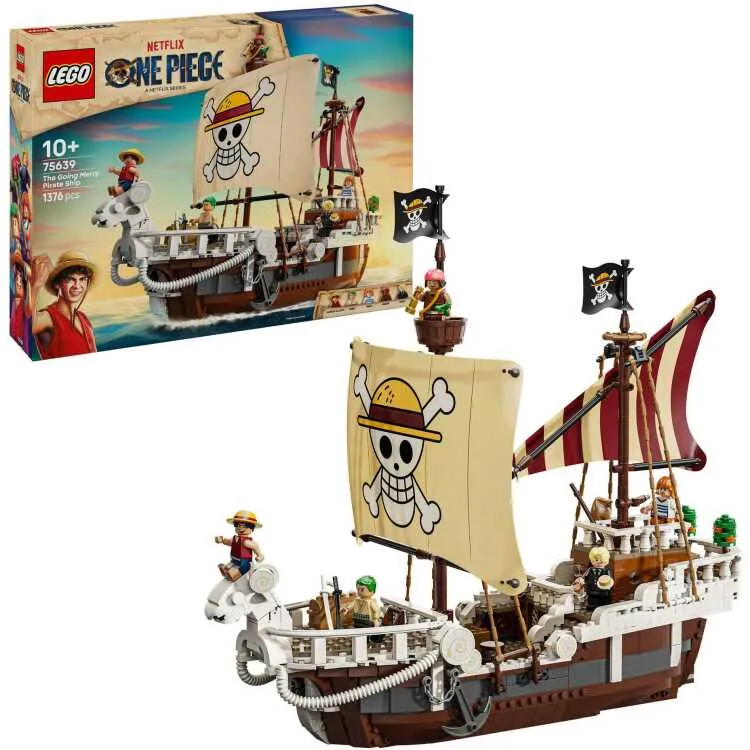 Lego One Piece Het piratenschip Going Merry 75639, foto 3