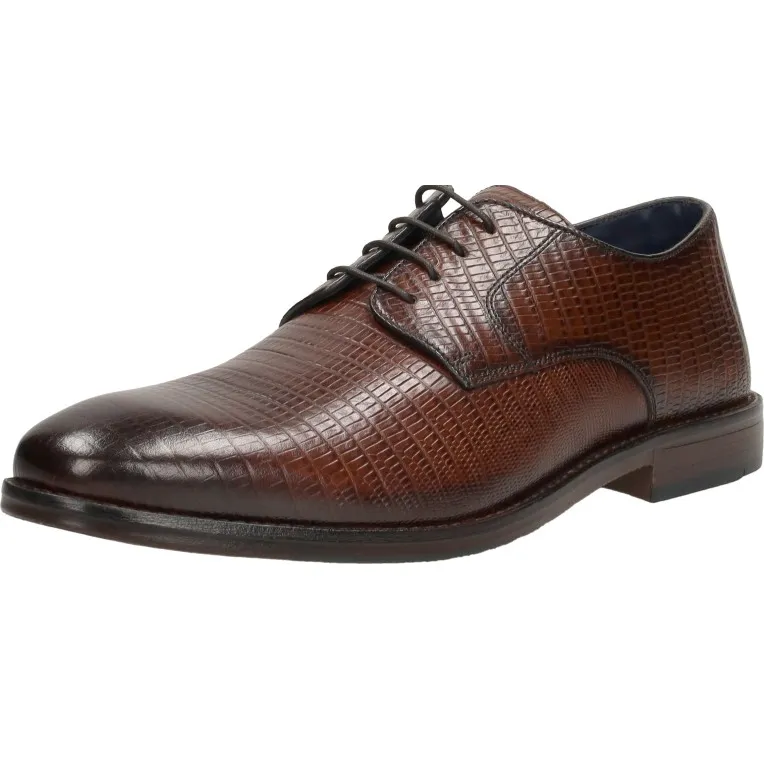 Sub55 nette schoenen gekleed laag cognac, foto 3