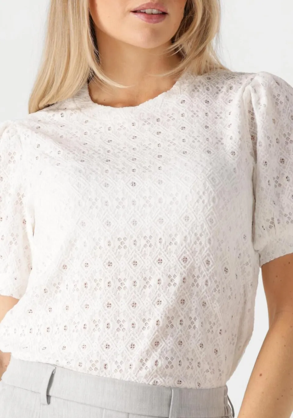 Object Objlaila S/S Re top wit, foto 6