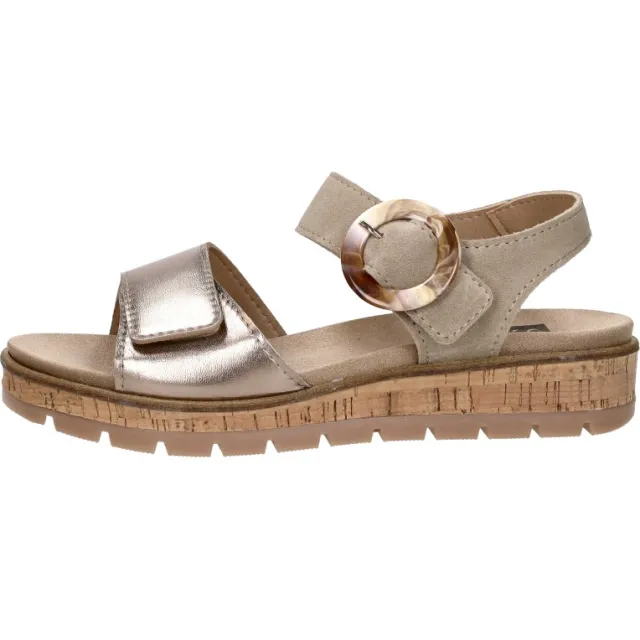 Sub55 Comfort Collection Mia 96 sandaal taupe, foto 2
