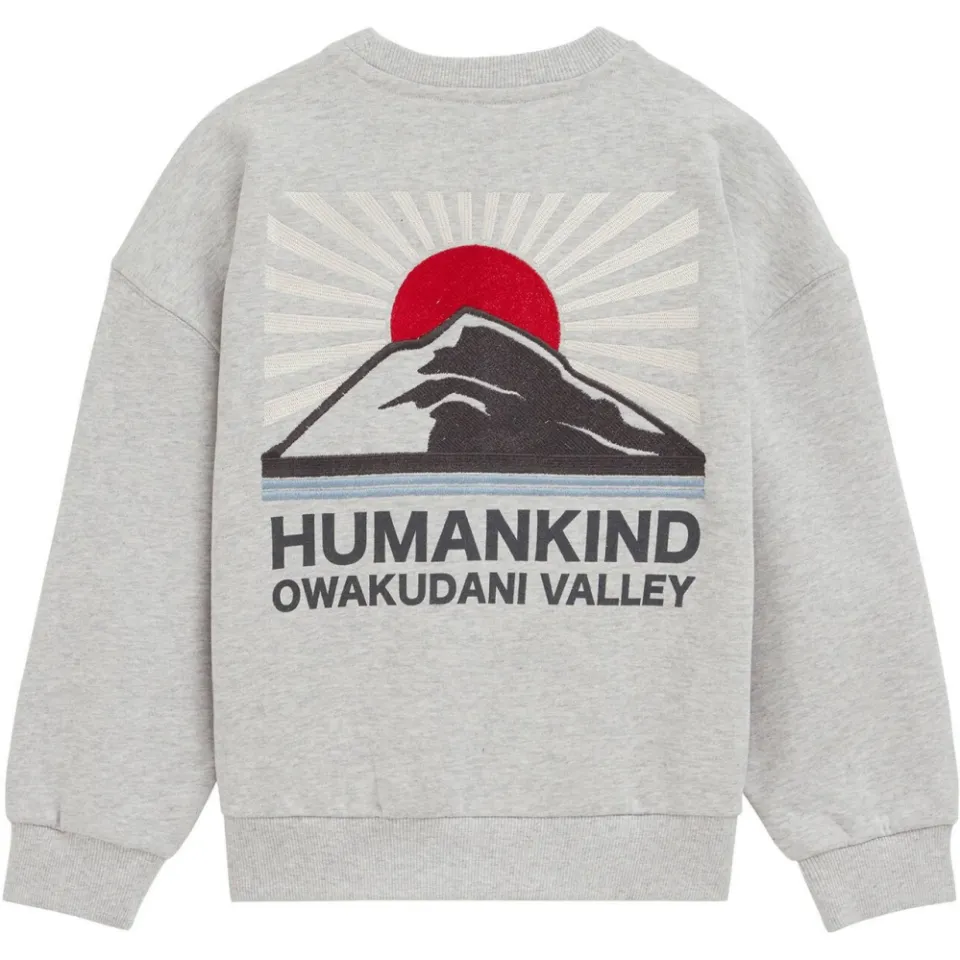 WE Fashion sweater met backprint - grijs, foto 3