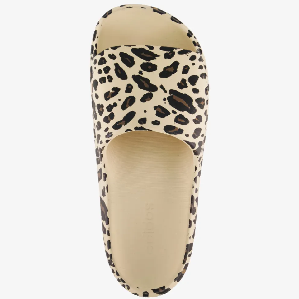Adidas Adilette Lumia dames badslippers beige bruin, foto 4