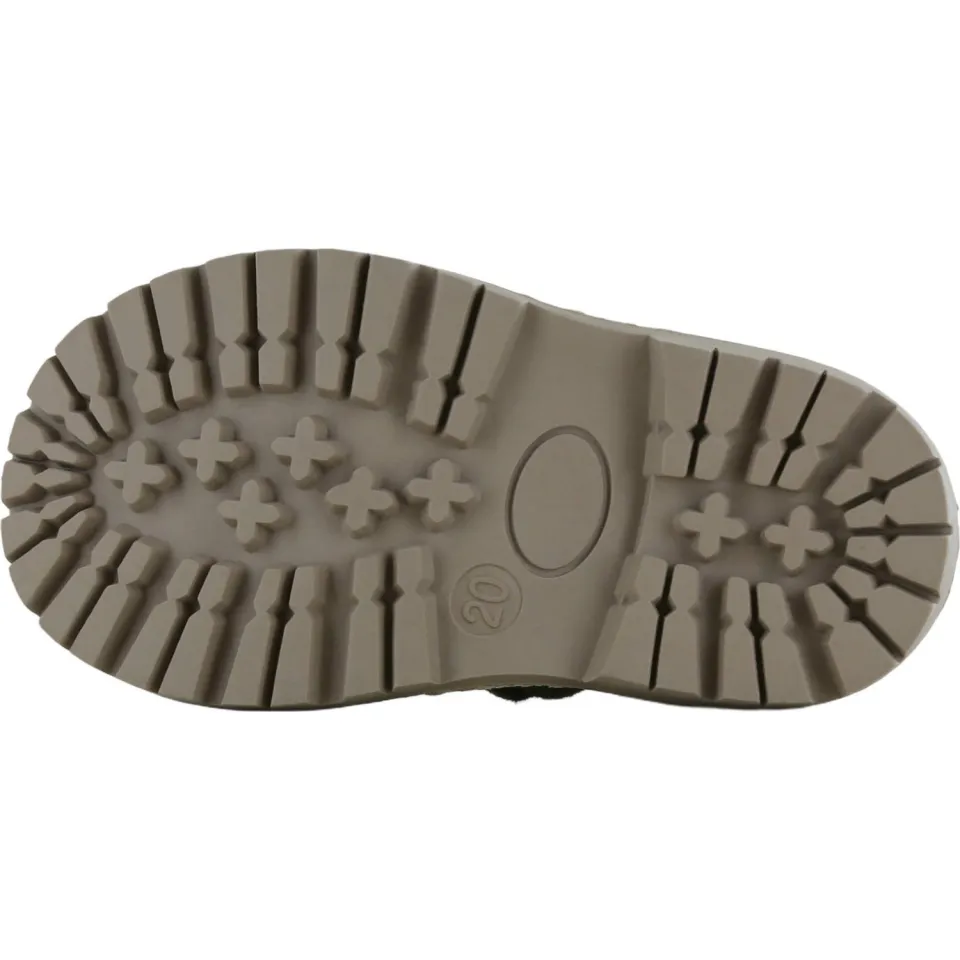 Shoesme suède enkelboots met profielzool - kaki, foto 6