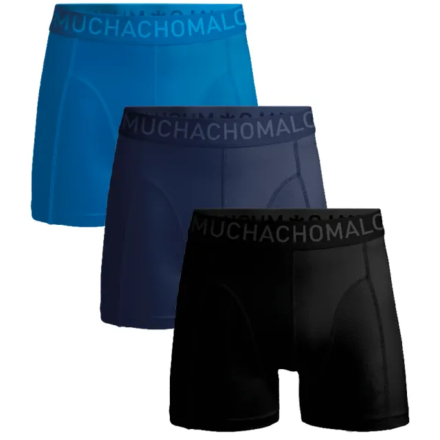 Muchachomalo Heren 3-pack Boxershorts Microfiber Veelkleurig
