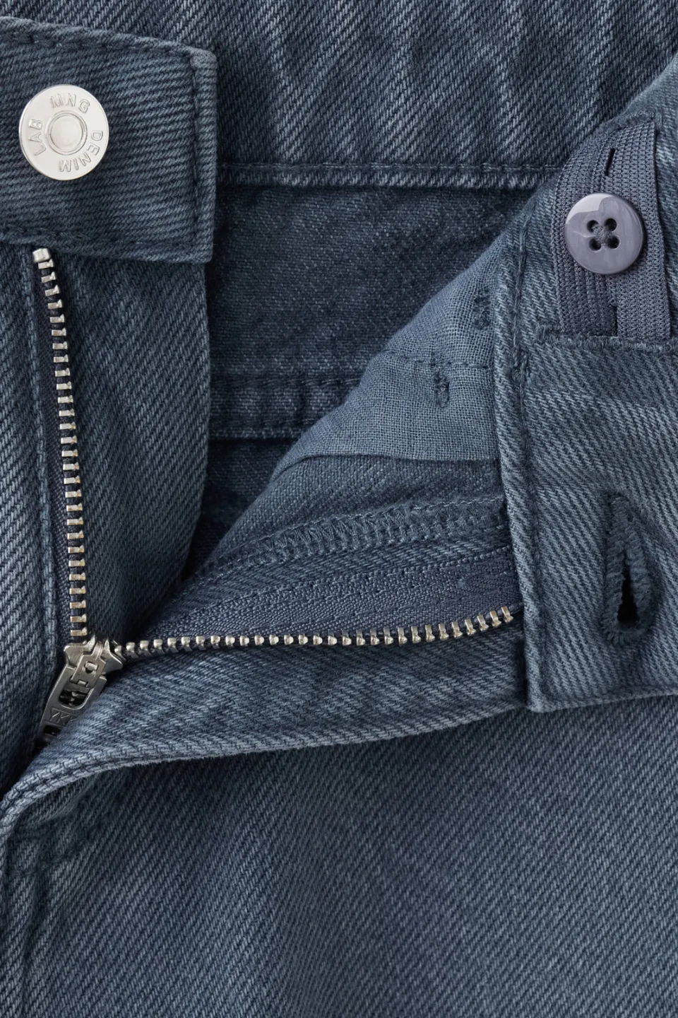 Mango Kids ballon barrel jeans - donkerblauw, foto 4