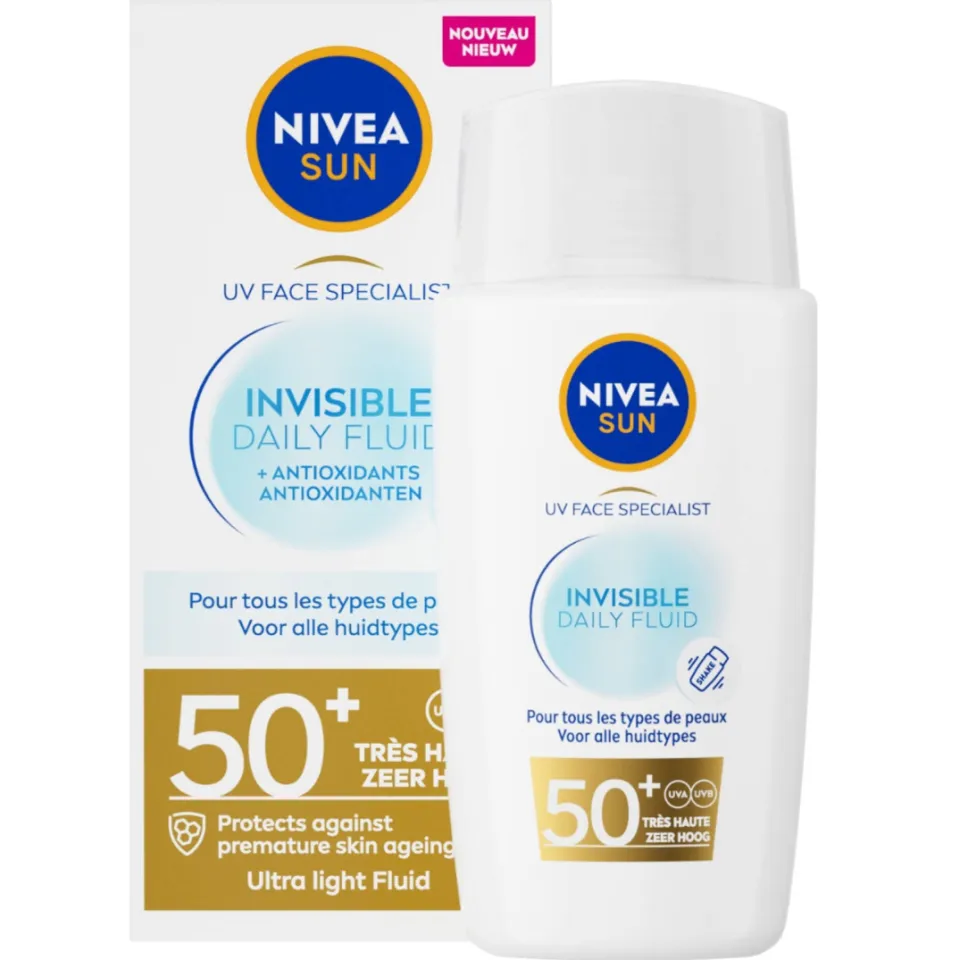 Nivea Sun Invisible daily fluid SPF50+ gezicht, foto 2