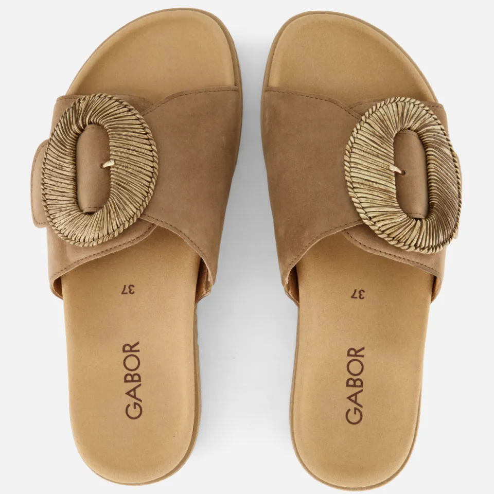 Gabor slippers taupe, foto 4