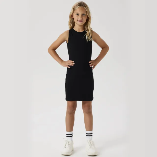 NAME IT KIDS zomerjurk gebreid zwart Black