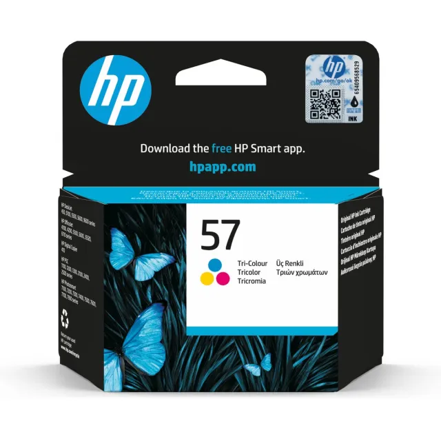 Hp inkjet cartridge no. 57 kleur - 17 ml. cyaan