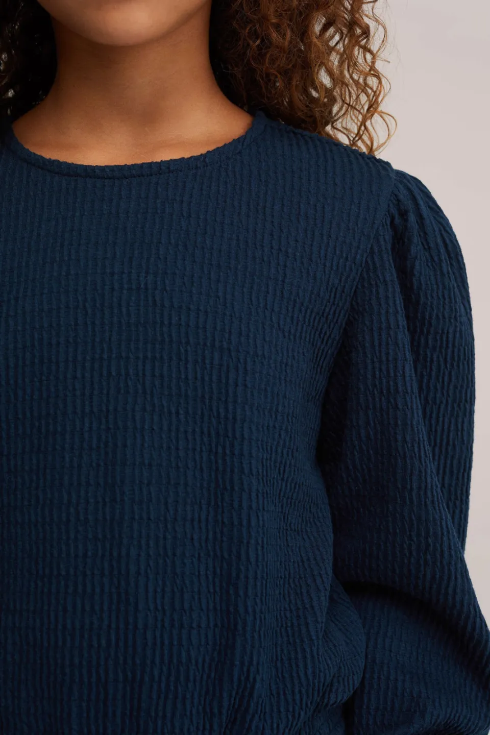 WE Fashion blousetop donkerblauw, foto 6