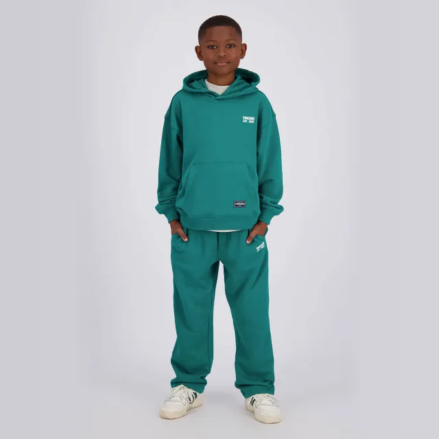 Vingino sweat relaxed fit joggingbroek groen Zeegroen