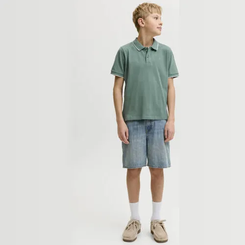 Jack & Jones JUNIOR polo groen, foto 3