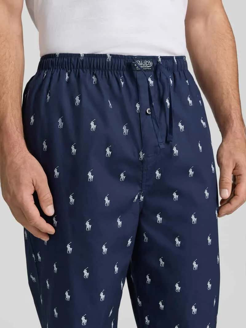 Polo Ralph Lauren pyjamabroek marineblauw, foto 4