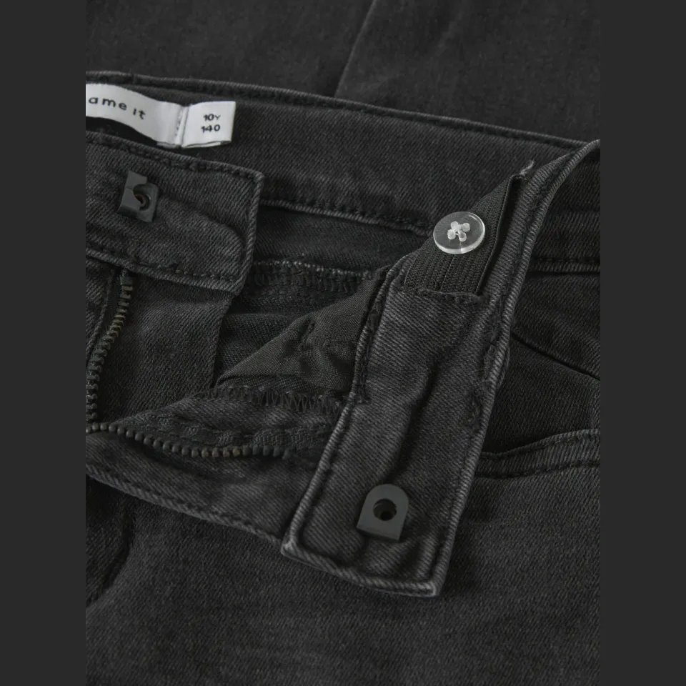 NAME IT KIDS skinny jeans NKMPETE zwart, foto 6