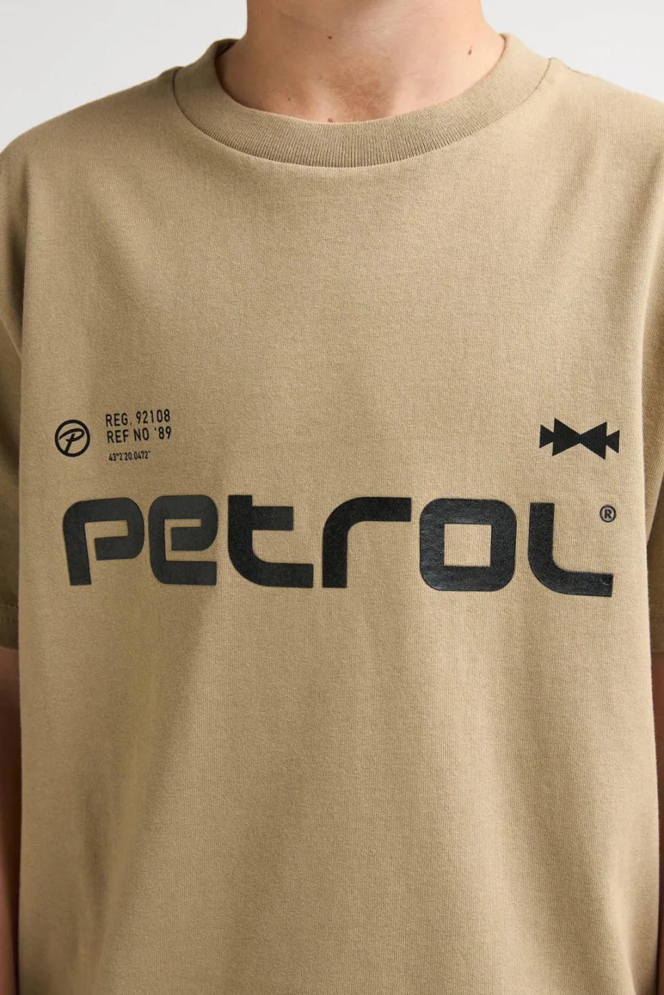 Petrol Industries zand T-shirt, foto 6