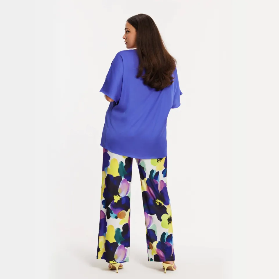 Yoek satin top paars, foto 4