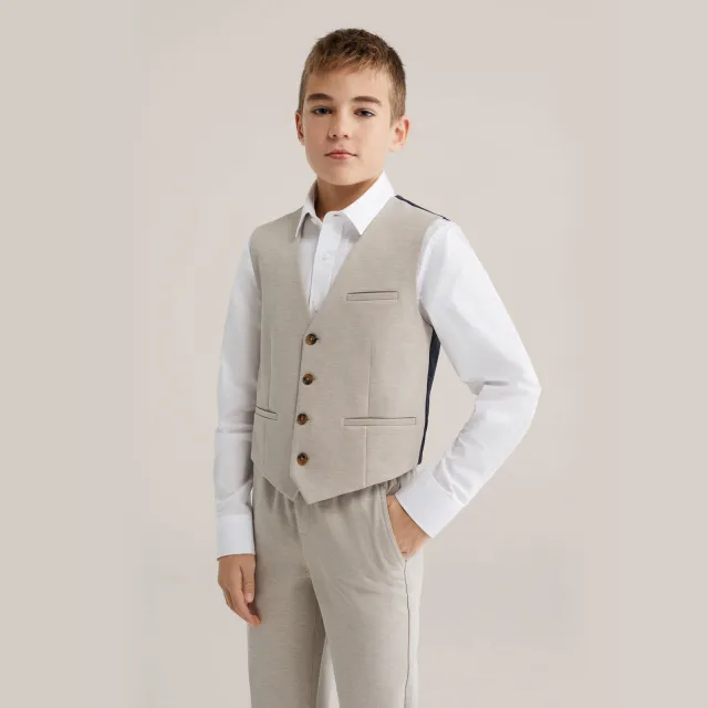 WE Fashion gilet beige