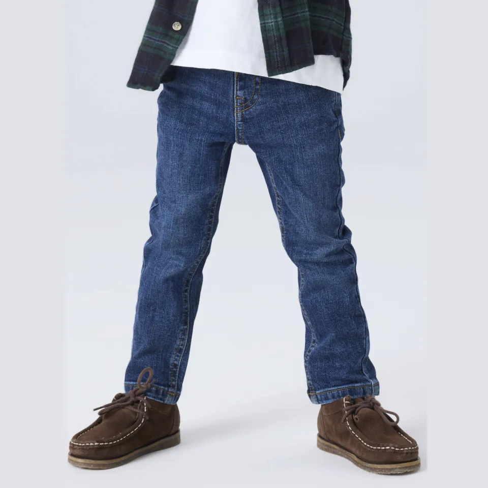 NAME IT MINI NMMSILAS slim fit jeans - donkerblauw, foto 3