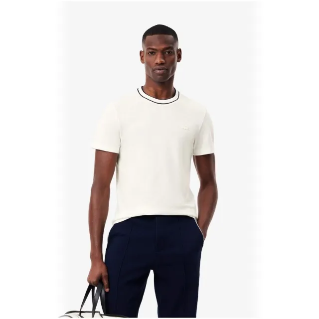 Lacoste T-shirt Korte Mouw Lacoste TH8174 wit