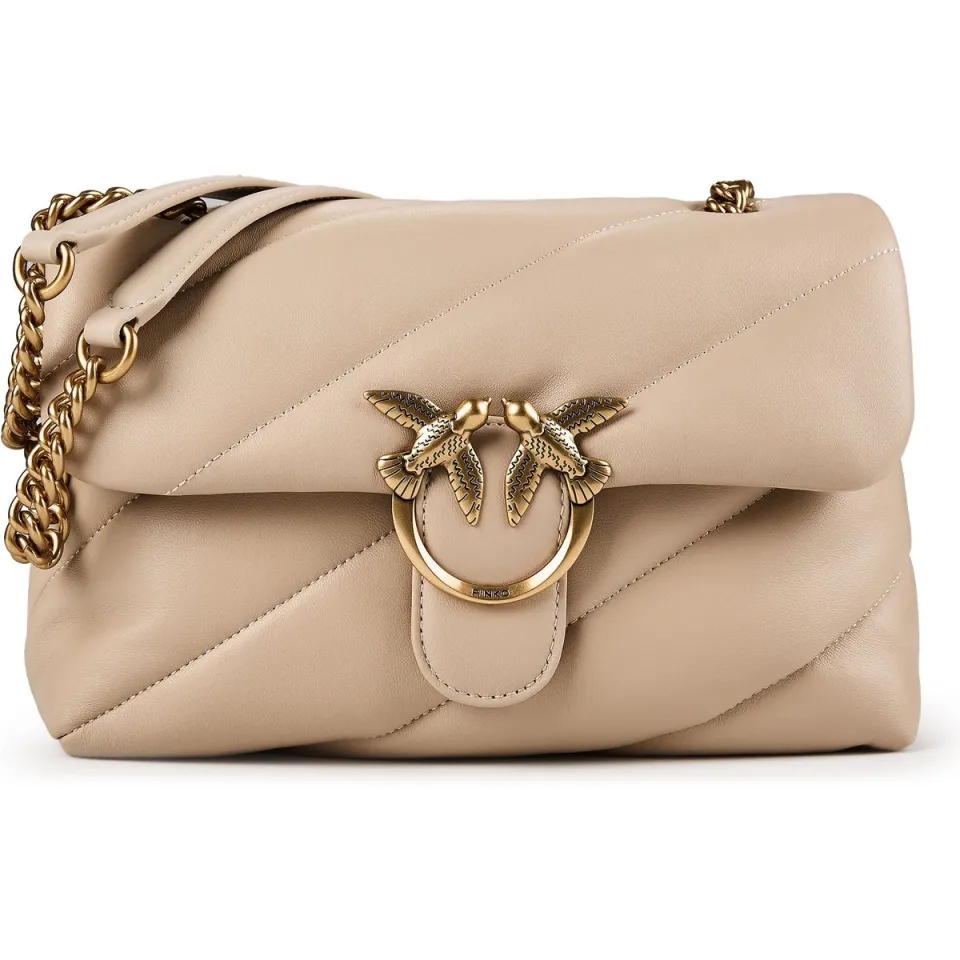 Pinko Schoudertassen Love Puff Classic Beige - One size, foto 4