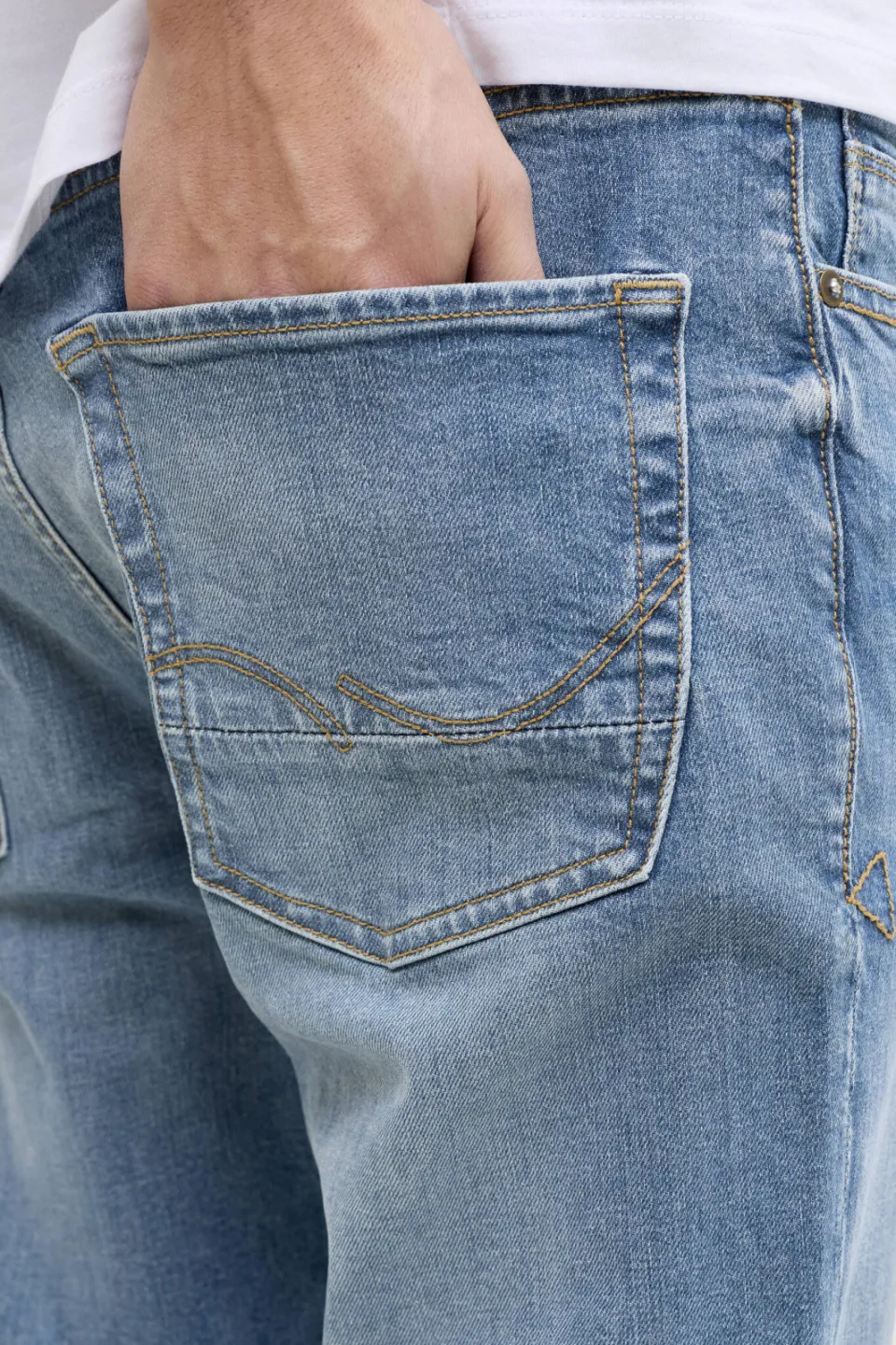 Jack & Jones JEANS INTELLIGENCE regular fit jeans - blue denim, foto 4