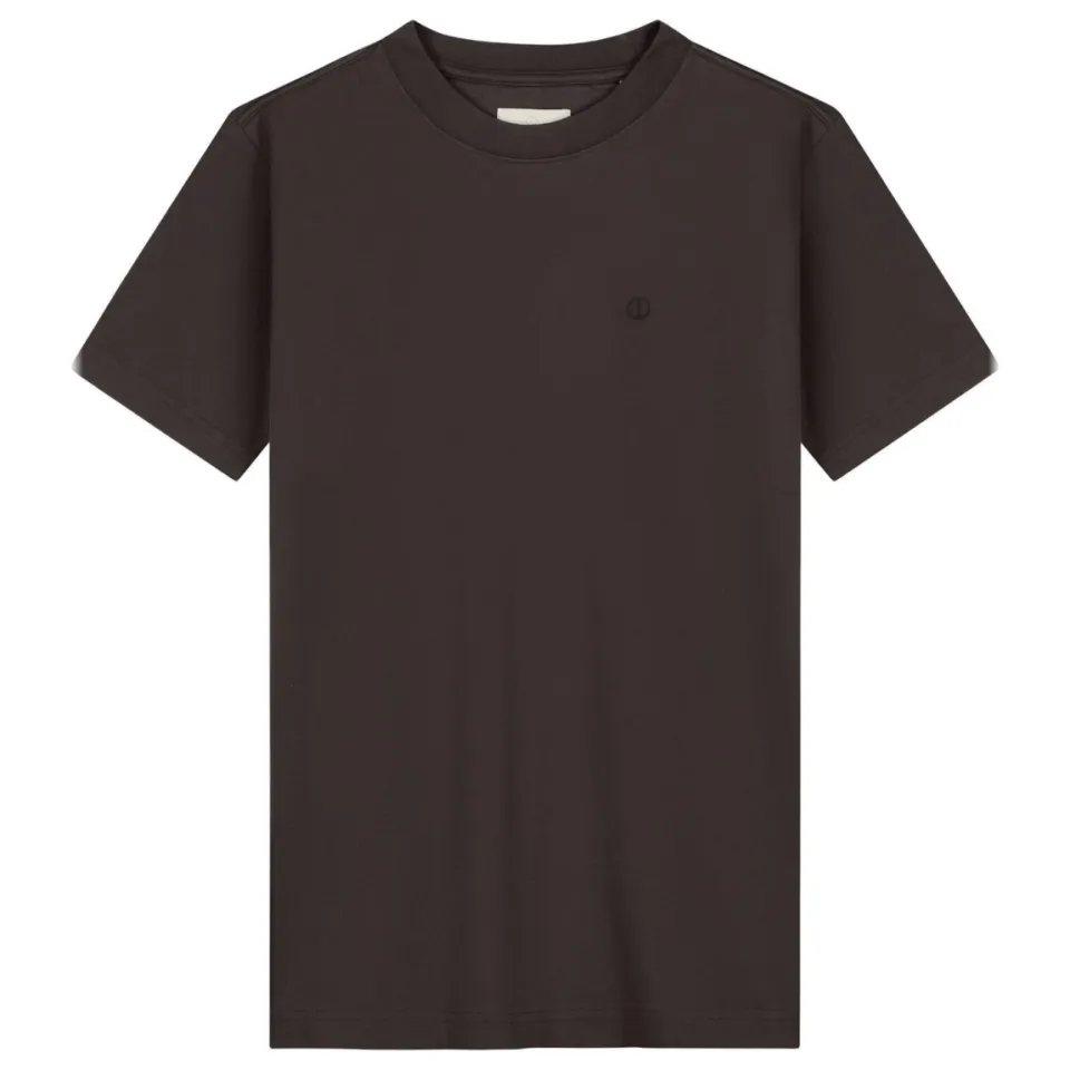 Dstrezzed oversized T-shirt - donkerbruin, foto 2