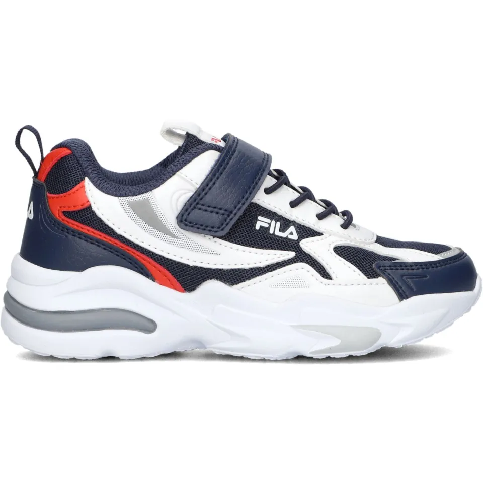 Fila Madrun Velcro sneakers wit/blauw, foto 2