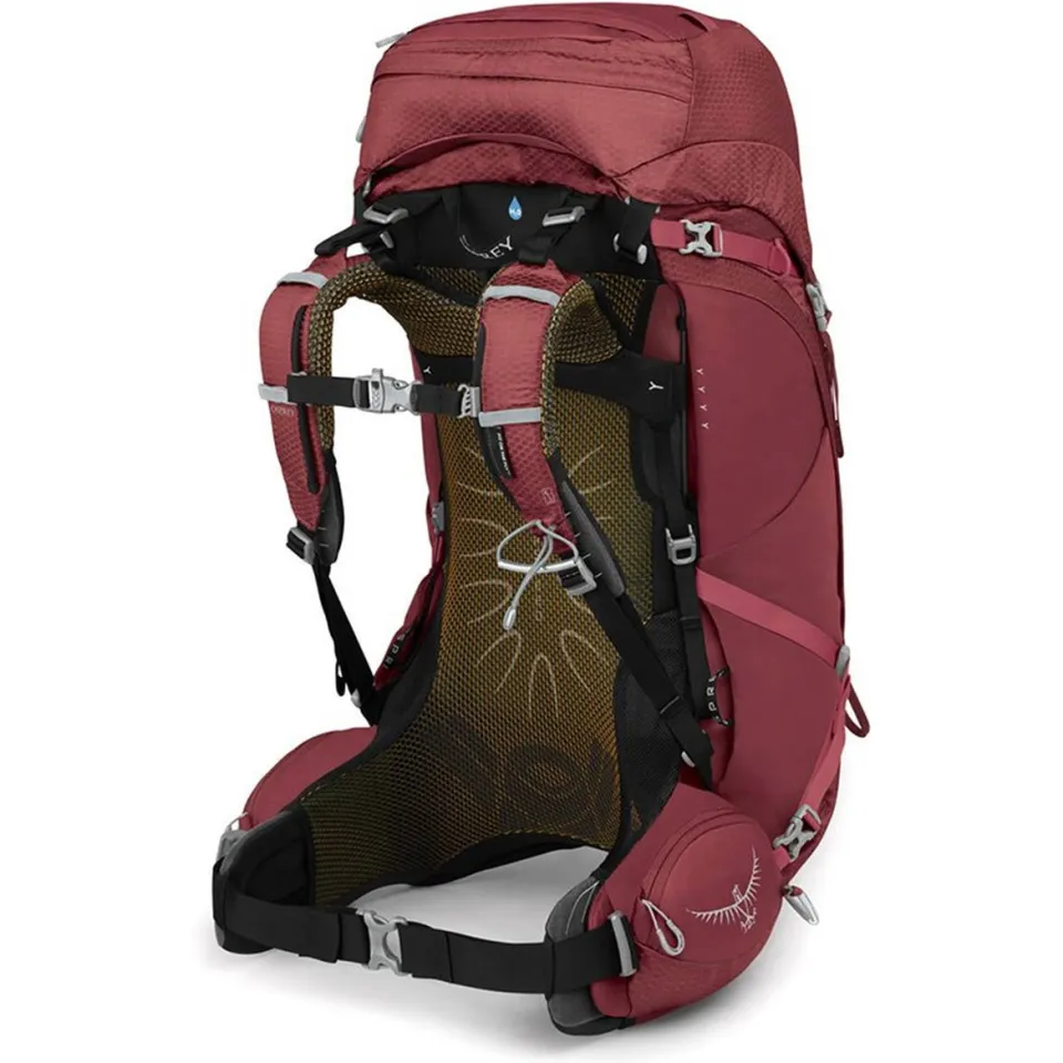 Osprey Aura AG 50 trekkingrugzak rood, foto 3