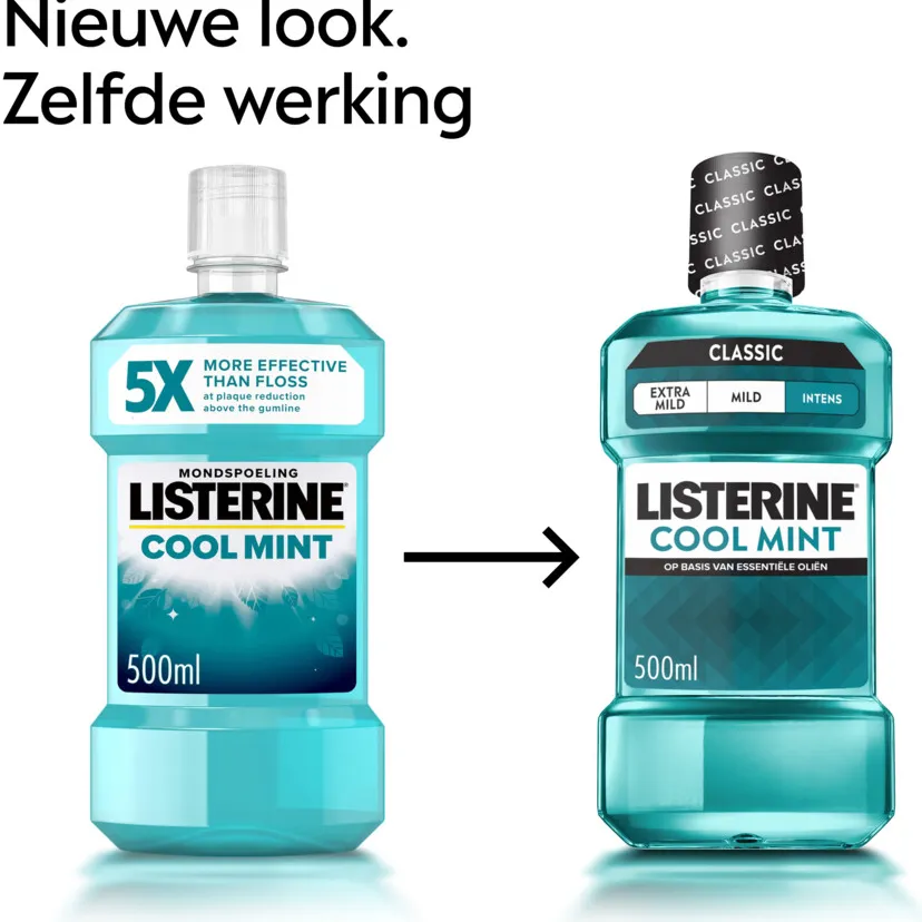 Listerine Cool Mint Intense mondwater, foto 2