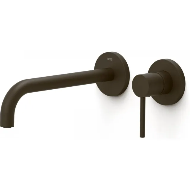 Tres Study Exclusive wastafelmengkraan 24 cm zwart brons