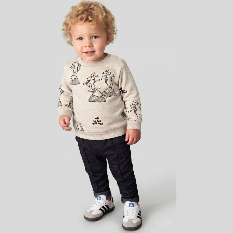 Feetje Mountain Top babybroek antraciet