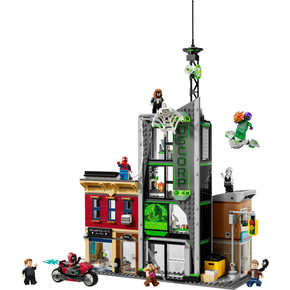 Lego Marvel Spider-Man Spider-Man vs. Oscorp 76324